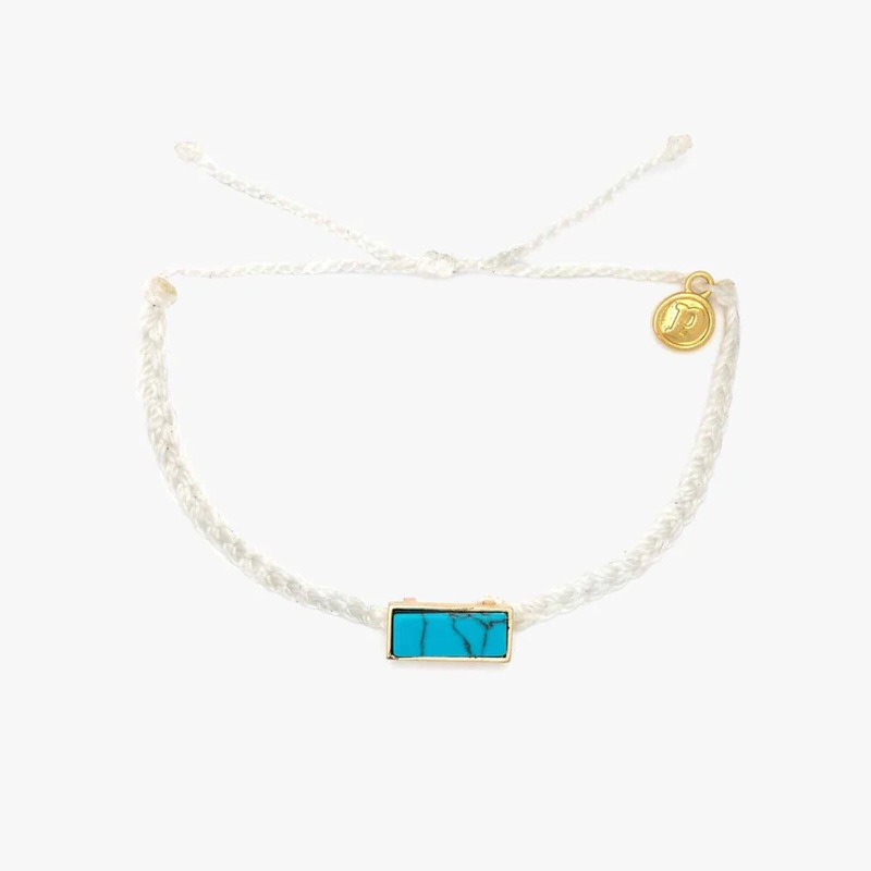 Pura Vida Tulum Gold Charm Bracelet - Natural