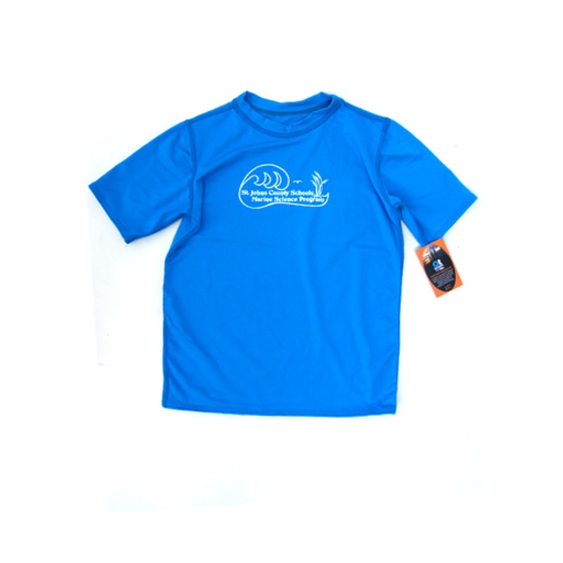 Surf Station Marine Science S/S Youth Rashguard Misprint