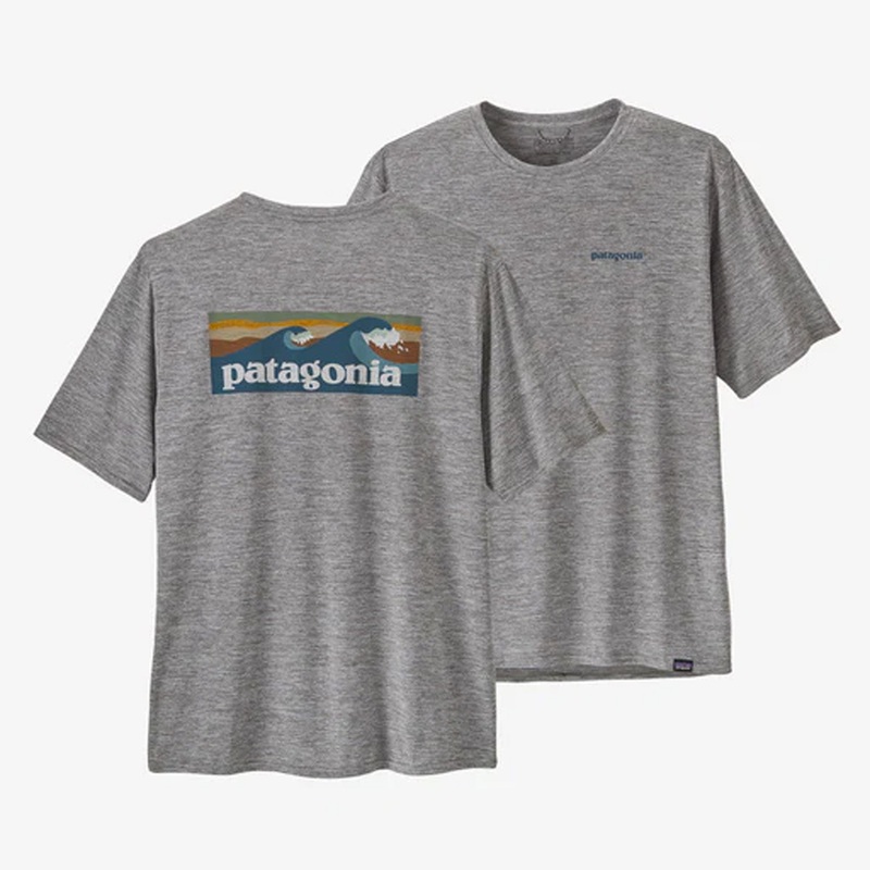 Patagonia Capilene Cool Daily Graphic Men's T-Shirt - Feather Grey