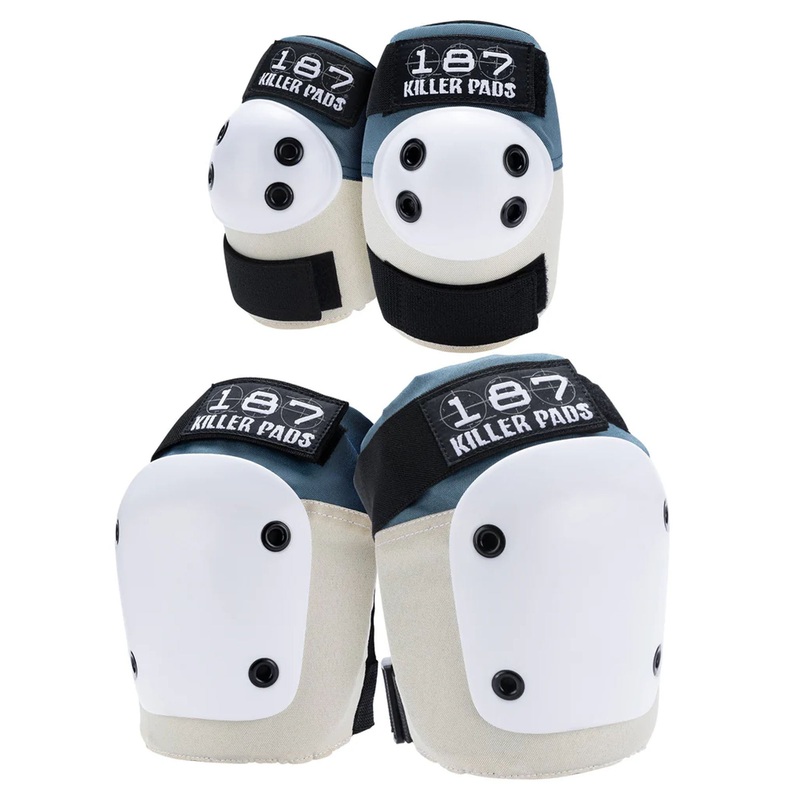 187 Killer Pads Knee/Elbow Pads Combo Pack - Stone/Khaki