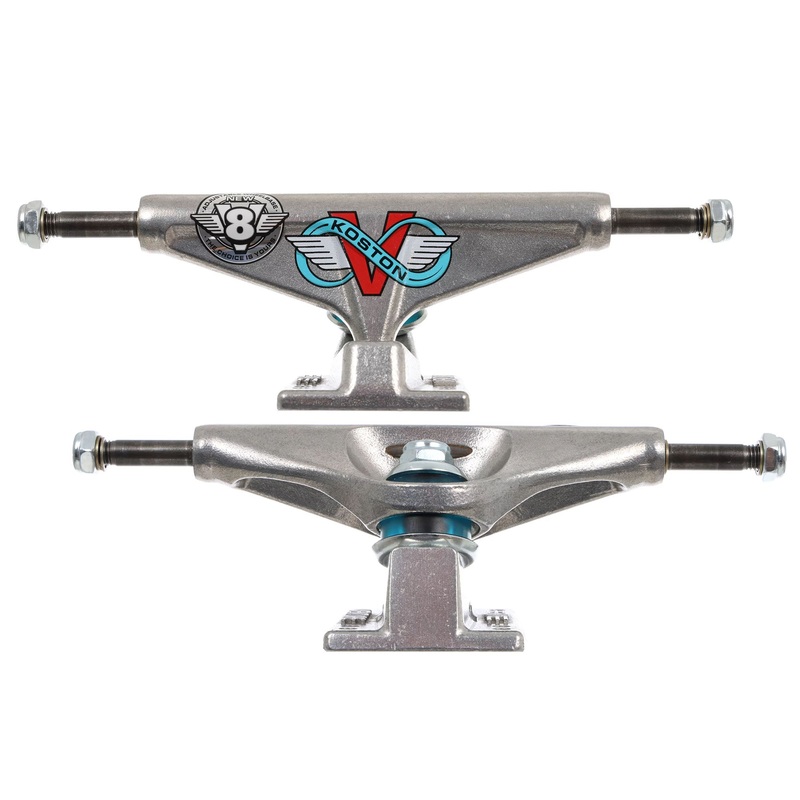 Venture Koston Hi V8 147mm Skateboard Trucks - Polished