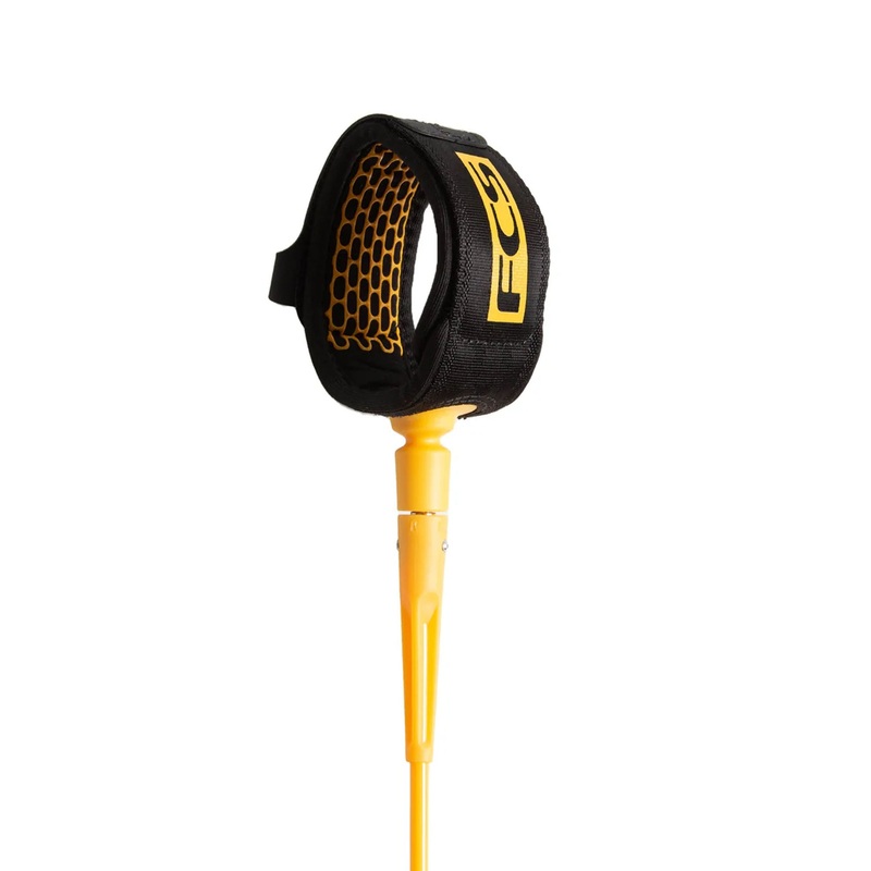 FCS All Round Essential Surfboard Leash - 6'/Mango