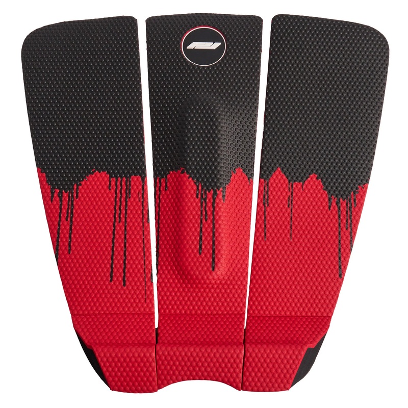 Pro-Lite The Drip Surf V2 Traction Pad - Black/Red