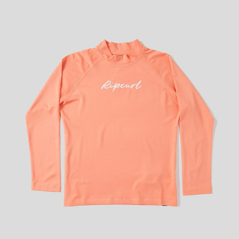 L-S Script Rash Vest