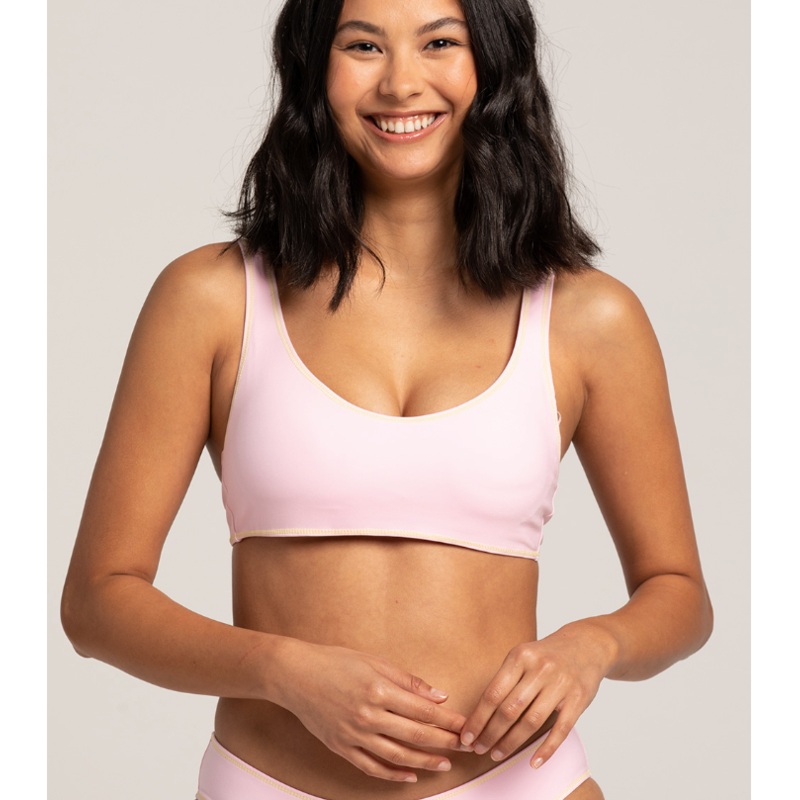 Max Solid Bikini Top